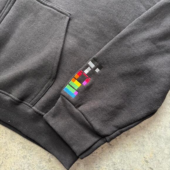 2005 Coldplay Twisted Logic Tour Embroidered Zip Up Hoodie - Picture 4 of 6